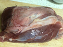恒都 澳洲原切去骨羊后腿肉净重2斤/袋 冷冻 烧烤炖煮食材 羊肉 实拍图