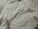 富安娜100%澳洲进口纯羊毛被子  冬季加厚被芯纯棉单人约5.8斤152*210cm 实拍图