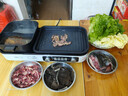 小熊（Bear）烤涮一体两用锅 烤肉锅电烤盘 家用电烧烤炉火锅烤肉一体多功能锅 鸳鸯锅分体可拆洗分区控温L21D2 实拍图