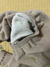 嘟嘟家宝宝双面绒裤子秋冬儿童加厚长裤男童冬季休闲裤女童冬装 卡其110 实拍图