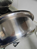 美厨（MAXCOOK）304不锈钢盆洗菜盆调料盆 加大加厚味斗38cm 和面MCWA516 实拍图