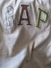 GAP女装2025夏季新款纯棉彩色胶印logo短袖T恤常规休闲上衣765994 灰白色 XL (175/92A) 亚洲尺码 实拍图