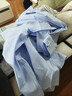 京东京造【桑蚕丝】衬衫男长袖衬衫男士外套衣服秋冬男 蓝色43 实拍图