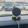 倍思手机支架车载无线充电器真空吸附盘磁吸汽车专用导航仪表台2025 实拍图