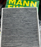 曼牌（MANNFILTER）空调滤芯滤清CUK26069/CUK26070宝来高尔夫8迈腾途观L朗逸帕萨特 实拍图