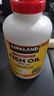 KirkLand柯克兰可兰深海鱼油软胶囊1000mg美国进口欧米伽3中老年鱼油 Omega-3  大包装 400粒*1瓶 实拍图