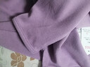 顶瓜瓜顶呱呱秋衣秋裤女纯棉抗菌情侣圆领薄款保暖内衣套装女萱草紫165 实拍图