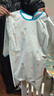 贝肽斯宝宝连体罩衣吃饭防水防脏婴儿爬行辅食围兜儿童围裙爬爬服 雪原 实拍图