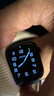 Apple/苹果 Watch Series 10 智能手表GPS+蜂窝款42毫米亮黑色铝金属表壳黑色运动型表带M/L MWXN3CH/B 实拍图