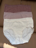 全棉时代女士内裤纯棉性感内裤女蕾丝三角裤 摩卡咖+可可淡奶+奶白 165 实拍图