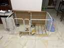 贝初众狗围栏室内宠物围栏狗笼子狗栅栏狗笼小中大型犬猫围栏狗笼折叠 120*60*60cm【适合中小型犬】 【6片】自由拼接组合围栏 加粗加密框架/无惧啃咬 实拍图
