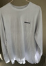 巴塔哥尼亚（Patagonia）男士混纺棉轻便logo潮流圆领长袖T恤卫衣L/S P-6 Logo 38518 WHI（白里发蓝） S 实拍图
