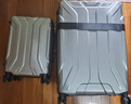 新秀丽（Samsonite）行李箱20+28英寸拉杆箱双尺寸套装箱旅行箱包TS7银色密码箱 实拍图