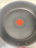 特福（Tefal）国标I级不粘锅平底锅 有钛强化煎锅牛排煎蛋锅 燃气灶电磁炉通用 2-3人【原装锅铲+锅盖】 26cm 实拍图