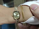 飞亚达（FIYTA）倾城系列“小金表”竹节链金色盘复古女表 送女友节日生日礼物 实拍图