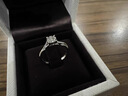 DR现货光芒求婚钻戒铂金戒指BELIEVE结婚戒指女礼物纪念日节日礼物 TOP*现货/9分F色VS1 实拍图