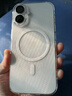 倍思【冰透磁吸|高透无白点|发黄秒退】适用iphone17手机壳苹果17保护套原装磁吸镜头全包透明气囊防摔 实拍图