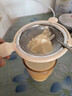 licheers婴儿辅食过滤网不锈钢漏勺果汁蛋液过筛网宝宝辅食家用烘焙工具 实拍图