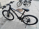 千里达（TRINX）M985山地自行车禧玛诺21速油压碟刹男女学生成人通勤上学上班单车 玄武黑- 21速 27.5*17寸 推荐:170-190cm左右 实拍图