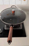 炊大皇炒锅铁锅健康0无涂层蜂窝纹32cm家用炒菜锅玄铁XT32CGH 实拍图