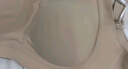 ubras提托侧收大杯背勾文胸大胸显小女士内衣女聚拢胸罩 裸感肤XL 实拍图