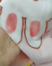 博洋宝贝（Beyond Kids）A类儿童毛毯冬季加厚牛奶绒毯子幼儿园午睡珊瑚绒盖毯被子 秋冬加厚双面牛奶绒—兔兔桃桃 150*200cm 实拍图