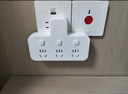 公牛（BULL）转换插头/品字形一转三插座/无线转换插座/电源转换器 适用卧室、厨房 3位分控开关插座  实拍图