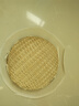 德蒂芙竹编竹篮子竹筐带底座家用水果篮果盘手工竹制品馒头筐点心篮竹篮 （竹黄）圆底款 直径16厘米 实拍图