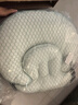 十月结晶婴儿斜坡枕棉面防吐奶呛奶躺靠睡觉哺乳练抬头可机洗0-1岁 山岚绿 实拍图