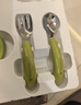 babycare儿童餐具辅食碗保温碗宝宝吃饭工具新生婴儿礼盒送礼5件套绿PPSU 实拍图