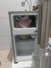 志高（CHIGO）小冰箱迷你小型家用冷藏冷冻两用宿舍出租房用双门办公室电冰箱节能省电 【店长推荐】48L银色【三天约一度电】 实拍图