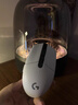 罗技（G）G304 LIGHTSPEED无线鼠标 游戏鼠标 轻质便携 绝地求生FPS鼠标英雄联盟LOL吃鸡 生日礼物 白色 实拍图