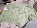 富安娜牛奶绒床上四件套 双面暖绒床单被套防静电 双人加大法兰绒套 1.8米床230*229cm 实拍图