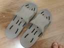 京东京造【浴室拖】拖鞋男士软弹速干漏水拖鞋eva浴室凉拖郁弥灰44-45 实拍图