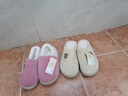 俞兆林（YUZHAOLIN）棉拖鞋男女居家用孕妇老人防滑保暖毛绒棉鞋 YR156 实拍图
