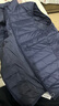 雪中飞秋冬新款男式轻薄羽绒服马甲基础男士短款羽绒秋马甲 黯青色|5089 2XL 185/104A 实拍图