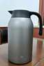 京东京造家用不锈钢保温瓶暖壶按压式热水壶保温壶2.2L钨钢灰 实拍图