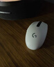 罗技（G）G304 LIGHTSPEED无线鼠标 游戏鼠标 轻质便携 绝地求生FPS鼠标英雄联盟LOL吃鸡 生日礼物 白色 实拍图