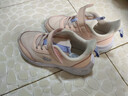 361°儿童运动鞋男女童(3-12岁)防撞鞋头密网休闲跑鞋 粉 28 实拍图