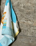 全棉时代毛巾儿童A类纱布无捻纱面巾纯棉洗脸家用柔软吸水塘边垂钓25*50cm 实拍图