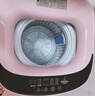 小鸭牌小黄鸭系列婴儿洗衣机烘干一体迷你高温煮洗全自动洗衣机宝宝儿童专用小型儿童带烘干 5.6KG粉【蓝光洁净+10大程序】+10年保修 【全自动洗脱一体】 实拍图