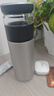 京东京造钛健康保温杯纯钛茶隔【茶水分离】茶杯子男女大容量 冰花漆500ml 实拍图