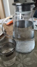 格娜斯（CRISTALGLASS）玻璃杯耐高温水杯家用套装客厅待客泡茶杯带把喝水杯子轻奢凉水壶 实拍图