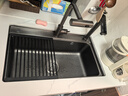 欧琳（OULIN）厨房水槽大单槽台下盆淘菜盆一体盆纳米水槽304 实拍图