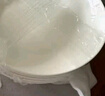 友来福陶瓷盘家用白瓷盘子8英寸中式餐盘菜盘酒店商用微波炉可用5只装 实拍图