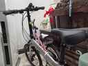 京东京造 F8折叠自行车禧玛诺7速铝合金20英寸成年人学生通勤单车时空银 实拍图