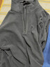 优衣库男装柔滑弹力摇粒绒半拉链套头衫/长袖25秋冬新款481184 08 深灰色 2XL /185/112C 实拍图