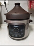 美的（Midea）快炖电炖锅电砂锅 陶瓷全自动450W双环火智能炖汤盅煲汤紫砂锅煮粥7L电热锅一体多功能锅 DGE65J56 实拍图