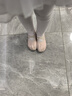 驰动儿童舞蹈鞋软底练功鞋女男童猫爪鞋跳舞芭蕾舞鞋免系带肤色26码 实拍图