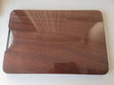 双枪乌金檀菜板 百年龄整木砧案板家用切菜食品抗菌防霉实木40*27*2.5 实拍图
